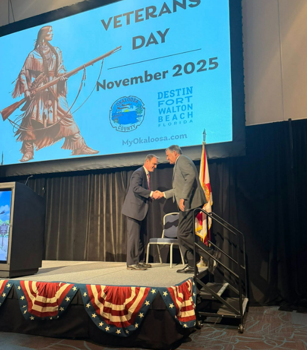 Veterans Day celebration with Lieutenant General Brad Heithold